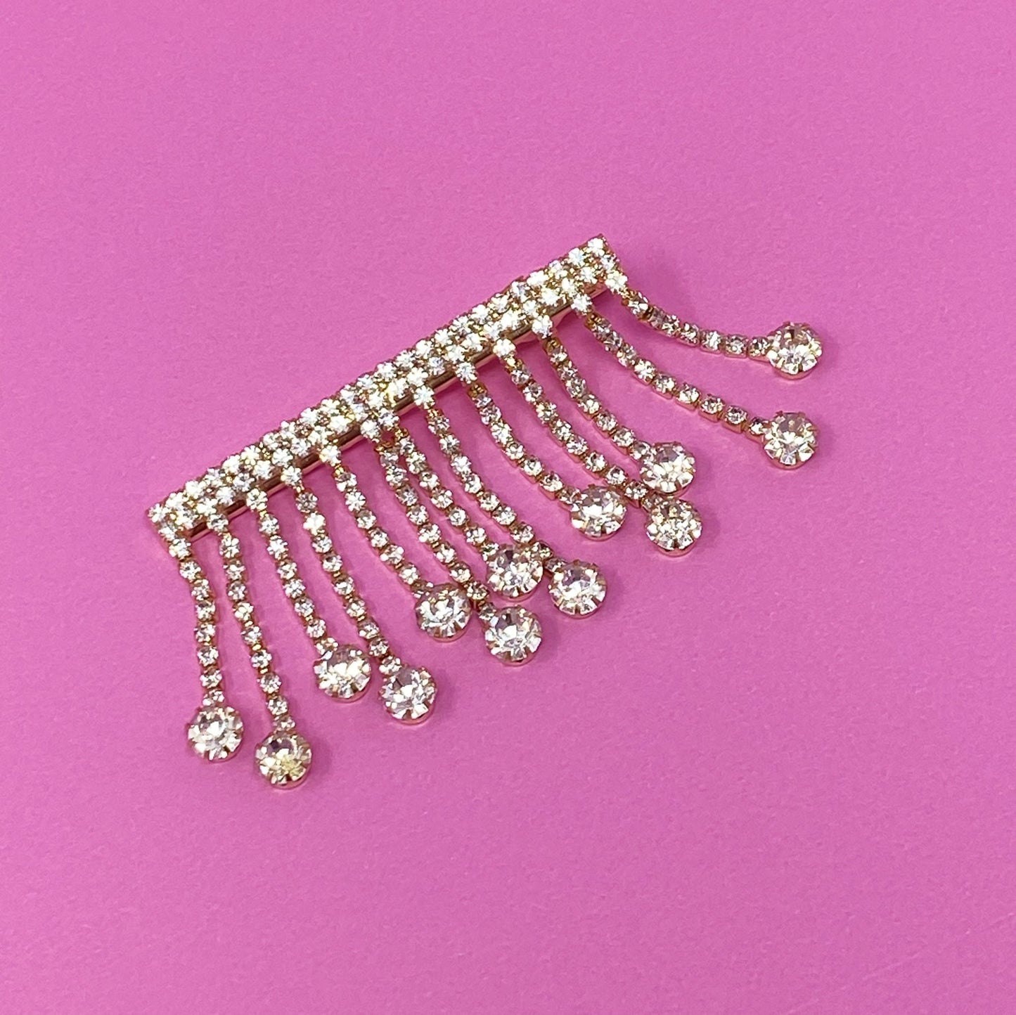 Sparkling Cascade Hair Clip