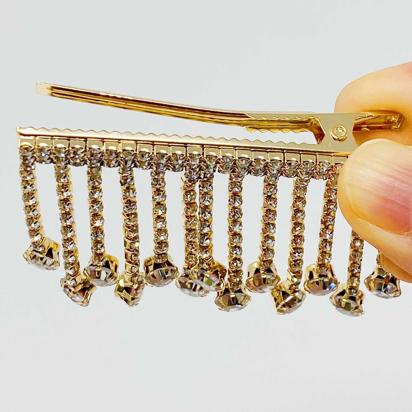 Sparkling Cascade Hair Clip